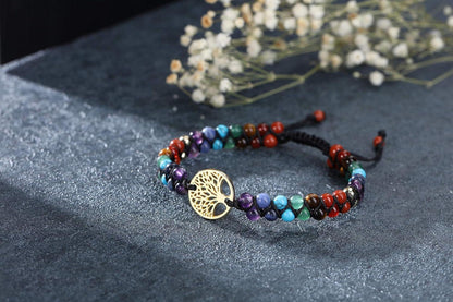 Chakra Armband Engel Edelstein Natürliche Yoga Healing Reiki Energie - Damen