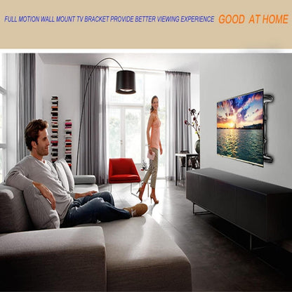 FORGING MOUNT TV Wandhalterung 838mm Ecke 180° Schwenkbar Neigbar 32-75 Zoll 45kg VESA 600x400 mm