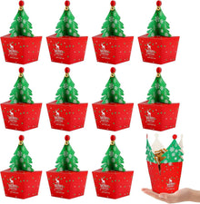 Geschenkbox Weihnachten Schachtel 24 Boxen Plätzchen Kekse