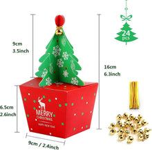 Weihnachtsboxen Set 24 Boxen Plätzchen Geschenkboxen