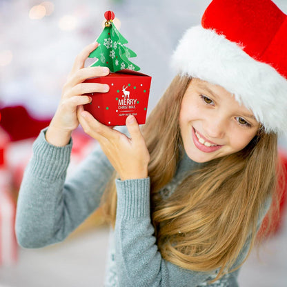 Kesote Weihnachts-Geschenkbox 24 Boxen Plätzchen Kekse Karton