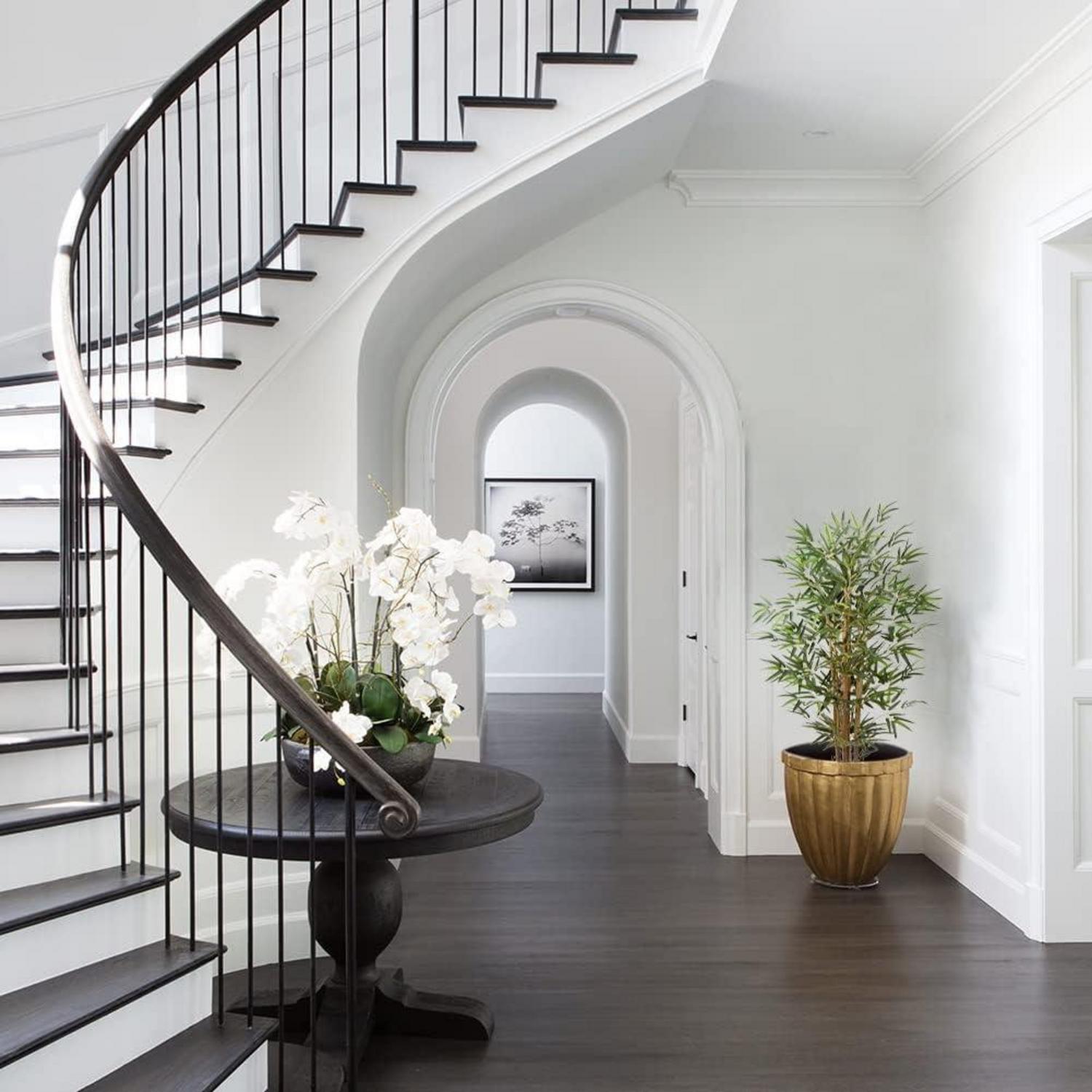 Kunstbaum Künstliche Bambus Dekopflanze 4 Feet Höhe Set 2 Stück Grün