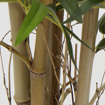 Kunstbaum Künstliche Bambus Dekopflanze 4 Feet Höhe Set 2 Stück Grün