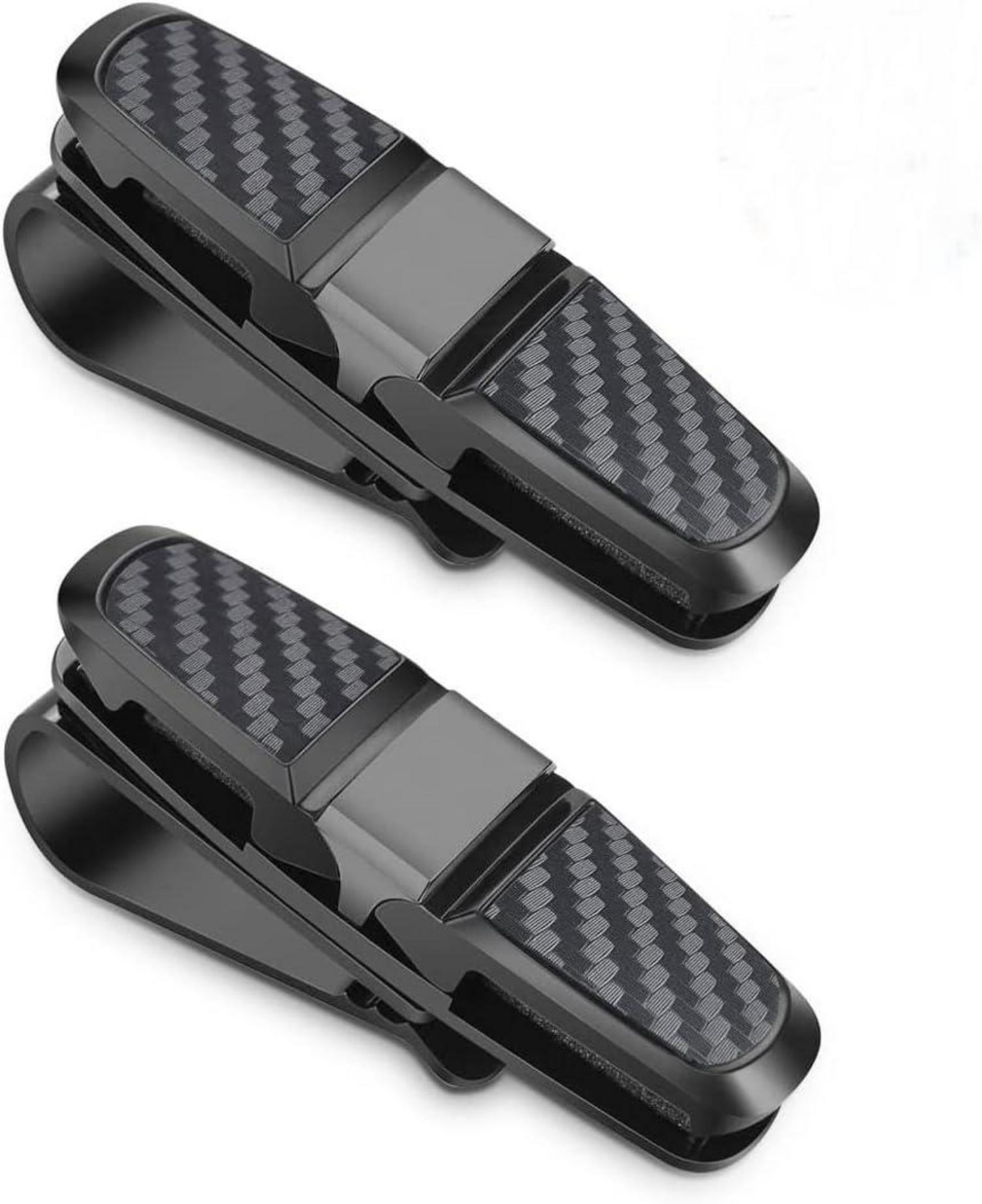 Brillenhalter fürs Auto Sonnenbrillen Clip mit Kartenhalterung