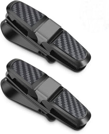 Brillenhalter fürs Auto Sonnenbrillen Clip mit Kartenhalterung