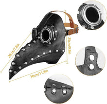 Nircho Pest Doktor Maske Halloween Plague Doctor Steampunk