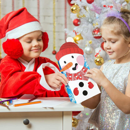 LIHAO Weihnachten Geschenktüten 24pcs Papiertüten Süßigkeiten Beutel Candy Tüten