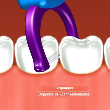 Zahnseidenhalter Evolutionary Clean Aufsteckköpfe-Set