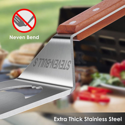 Grillspatel 7-in-1-Grillwerkzeug Multifunktion