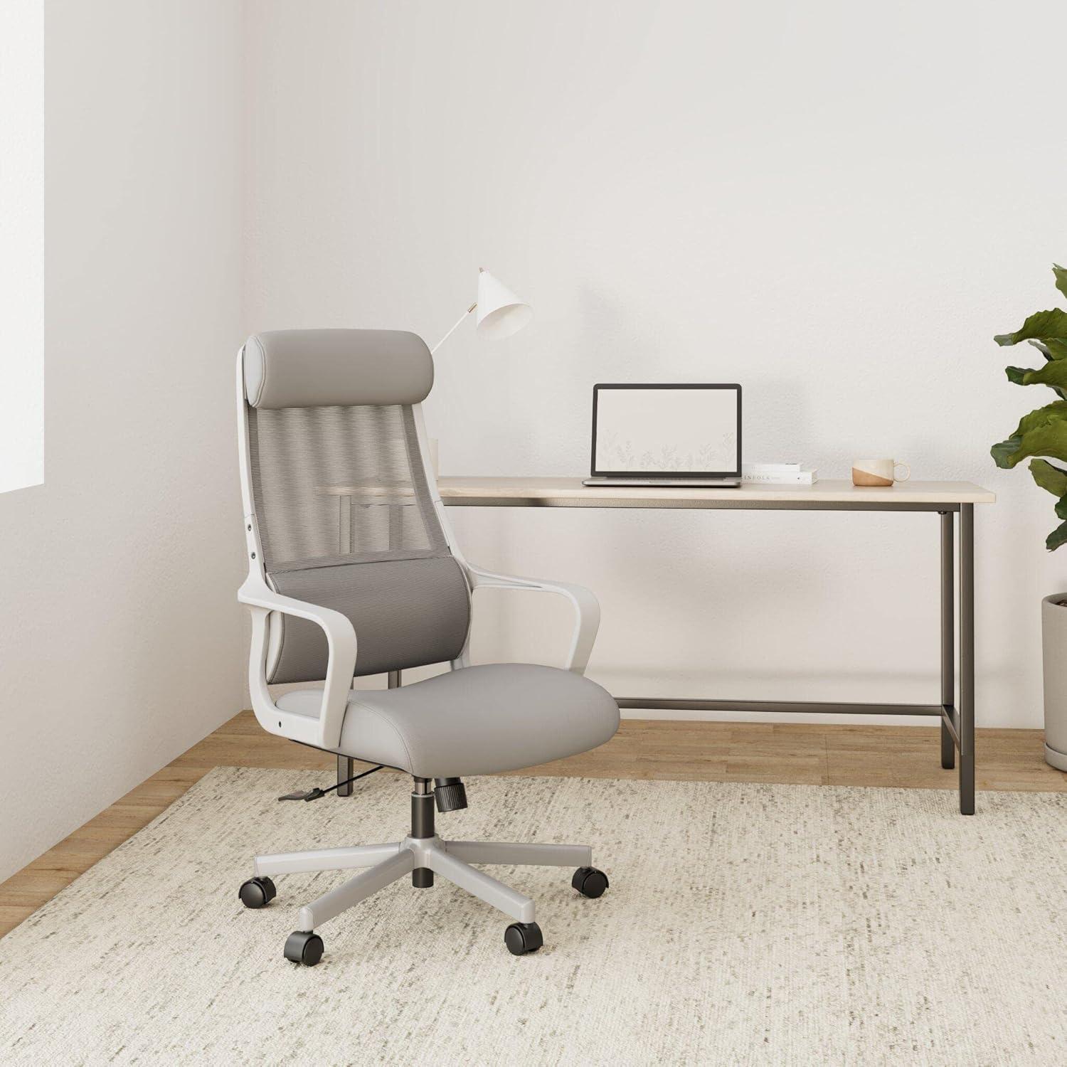 Ergonomischer Bürostuhl mit Kopfstütze und 200 kg