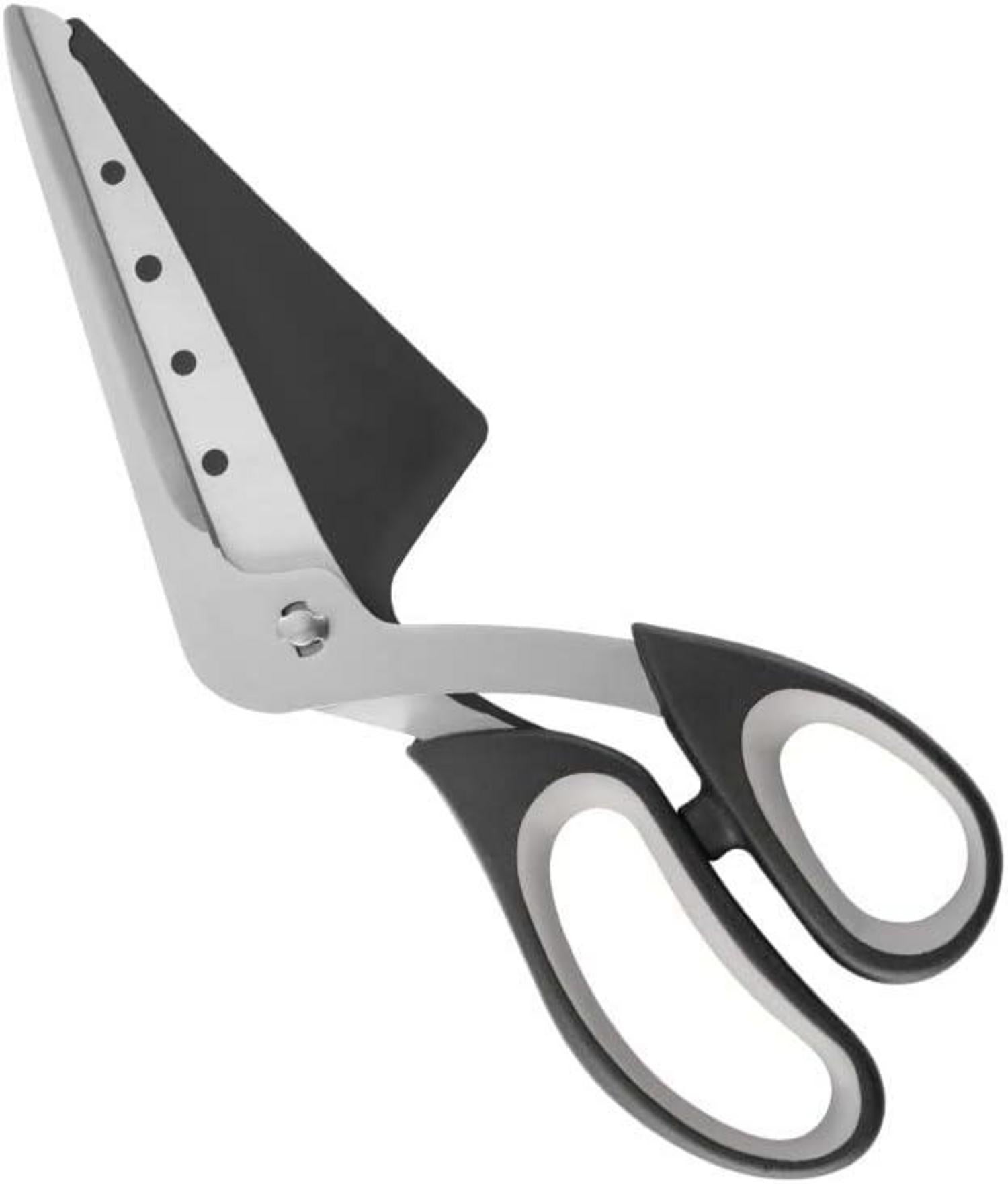 Pizzaschere Pizzamesser Pizzaschneider mit Pizza-Heber 27cm