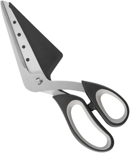 Pizzaschere Pizzamesser Pizzaschneider mit Pizza-Heber 27cm