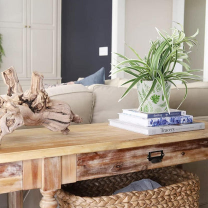 Briful Pflanzschale Pflanztopf 4er Set Blumentopf Deko Shabby Chic Zink Töpfe