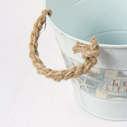 Pflanztöpfe Zinkwanne 3-teilig Blumen Pflanztopf Dekorativ Planters