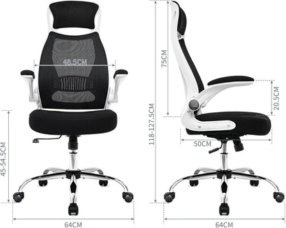 Ergonomischer Bürostuhl mit Armlehnen und