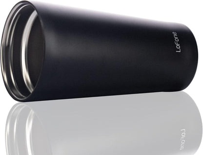 Isolierter Thermobecher mit Strohhalm, 500ml