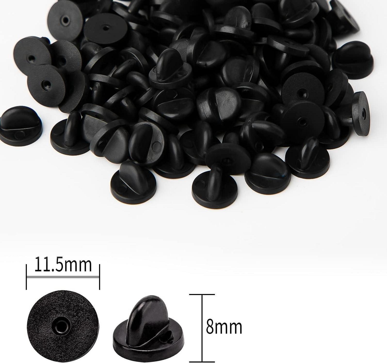 100 Stück Gummischeiben Schwarz 11,5mm