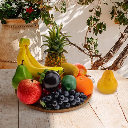 Künstliche Früchte Set | 13-teilig | Realistische Dekoration für Zuhause