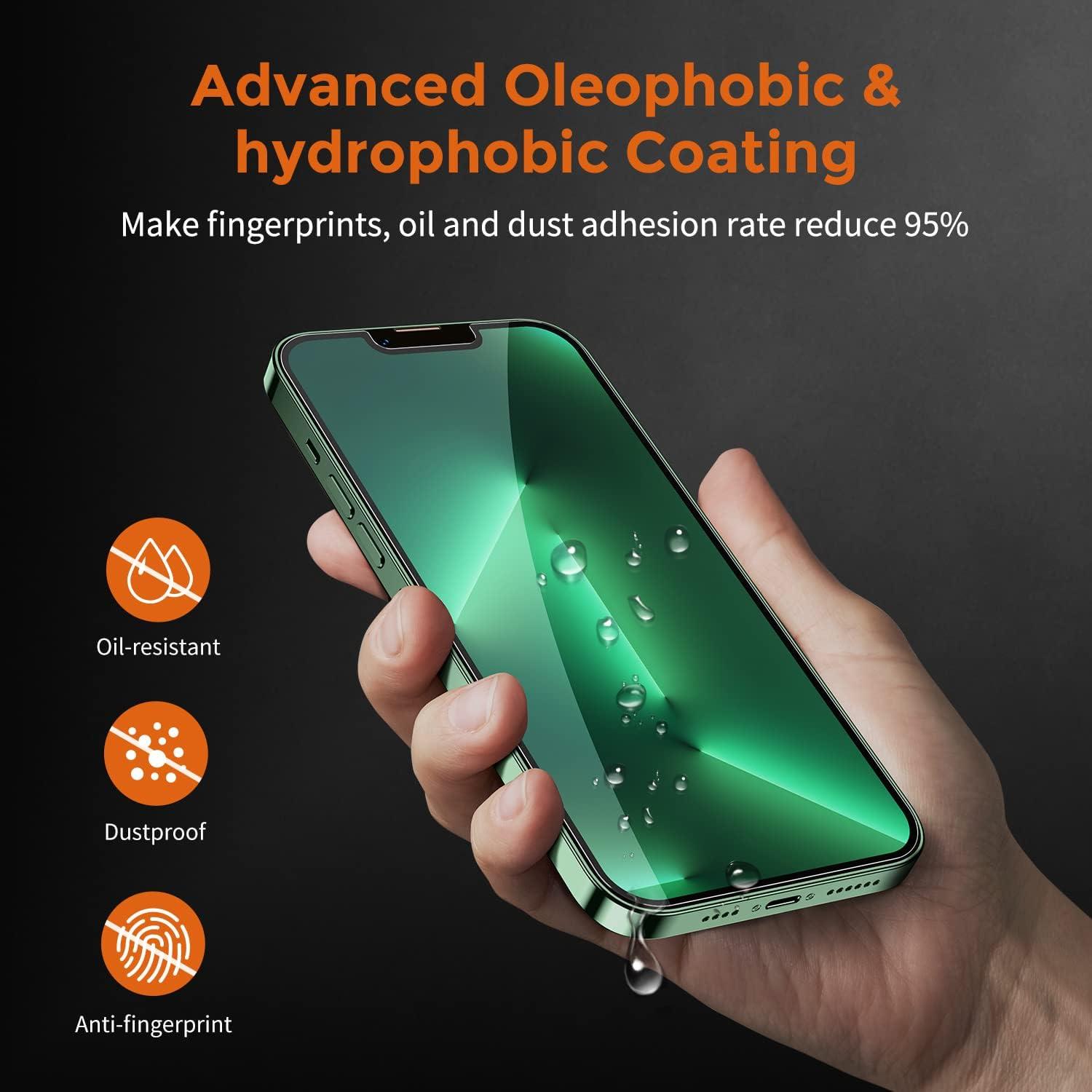 Panzer Schutz Glas für iPhone 13 Pro Max [3