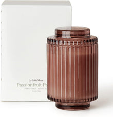 Duftkerze Passionsfrucht Pfingstrose 350g Natürliches Wachs