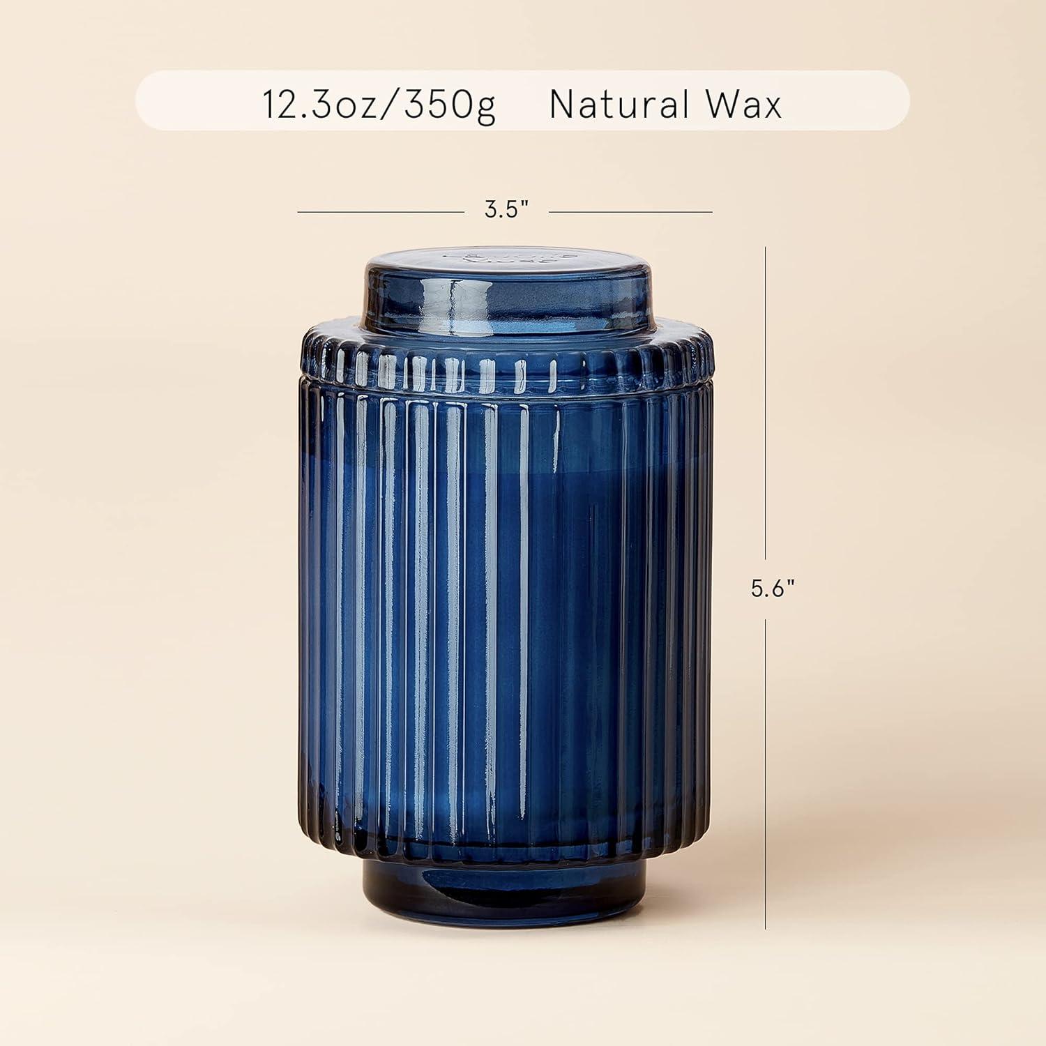 Duftkerze Eukalyptus Rosmarin 350g Natürliches Wachs Aromatherapie