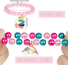 Einhorn Armband Mädchen 9 Stück Freundschaftsarmbänder