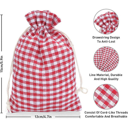 Adventskalender Weihnachtselemente 24 Beuteln Holzklammern