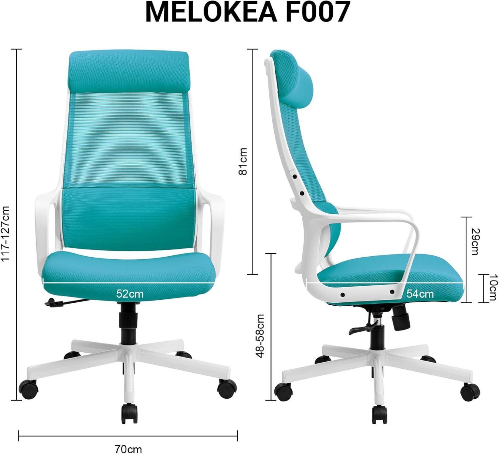 Ergonomischer Bürostuhl mit Wippfunktion und verstellbarer