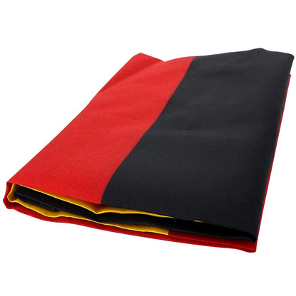 Deutsche Flagge 90 * 150cm Wetterfeste Fahne mit Messingösen, Waschbar