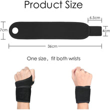 Handgelenkbandage 2er Set für Sport und Alltag atmungsaktiv