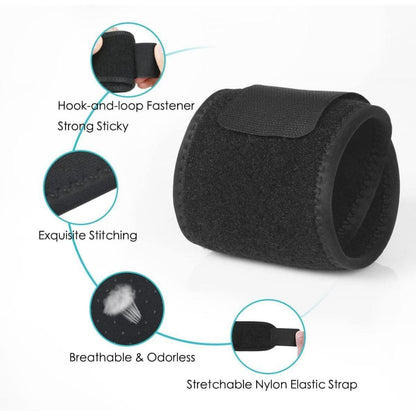 Handgelenkbandage 2er Set für Sport und Alltag atmungsaktiv