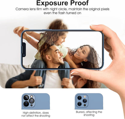 SPARIN Schutzfolie und Kameraschutz für iPhone 13 Pro 6,1 Zoll, 3 Displayschutzfolien, 2 Kameraschutz, Montage-Rahmen, Blasenfrei 2021