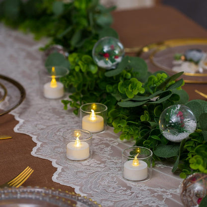 Teelichthalter Glas Votivkerzenhalter Klar Tischdeko Hochzeit Party