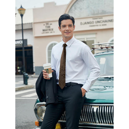 XXL Krawattenset 3 Krawatten mit Einstecktuch in Box