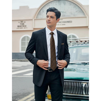 XXL Krawattenset 3 Krawatten mit Einstecktuch in Box