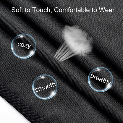 Damen Süß Schürze Schwarz 2 Taschen Wasserdicht Kochschürze Set