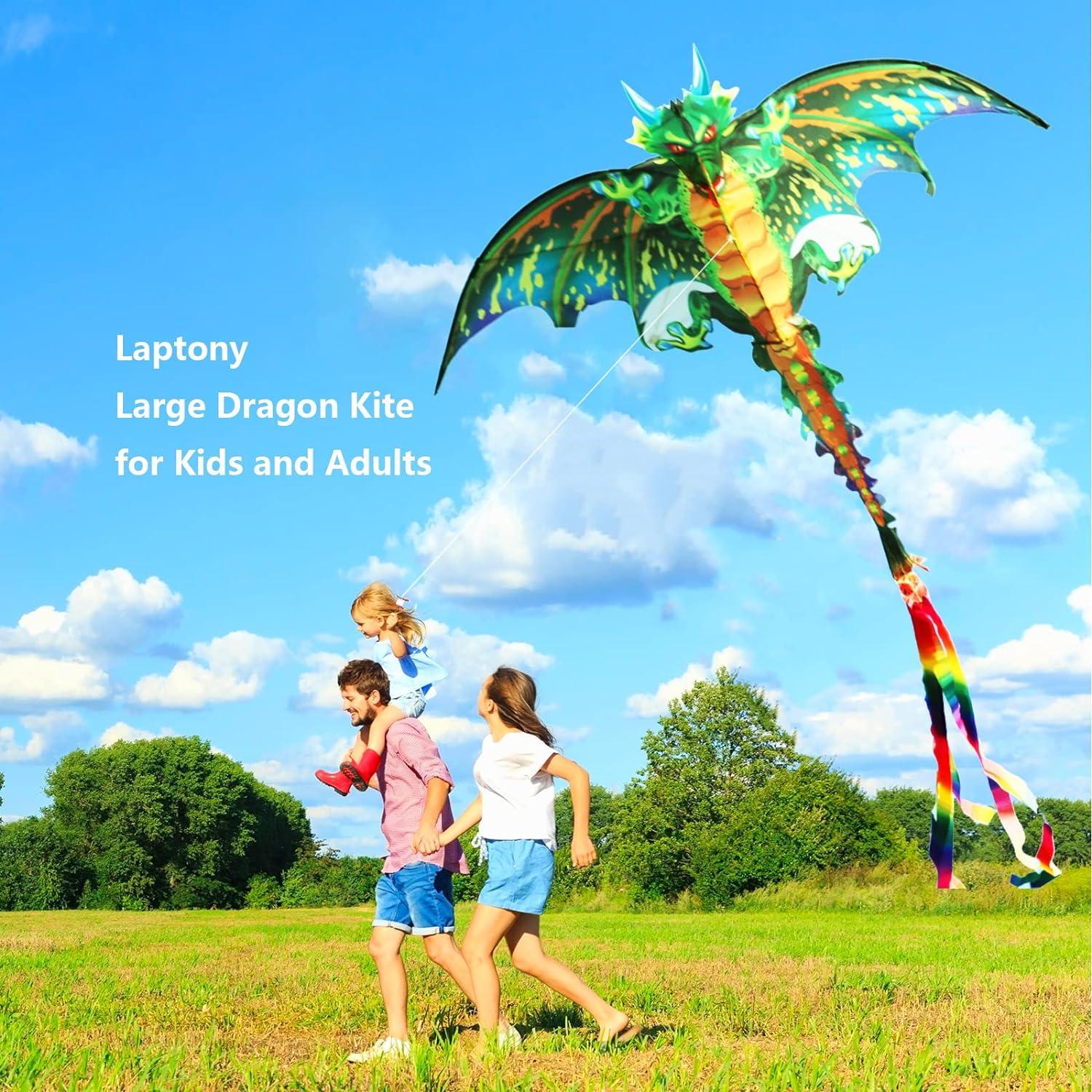 Drachen Kinder Erwachsene leicht Fliegen Wind Park Strand