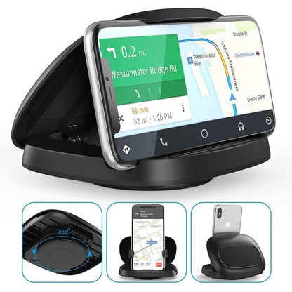 360° Drehbar Handyhalterung Auto mit Klebesockel