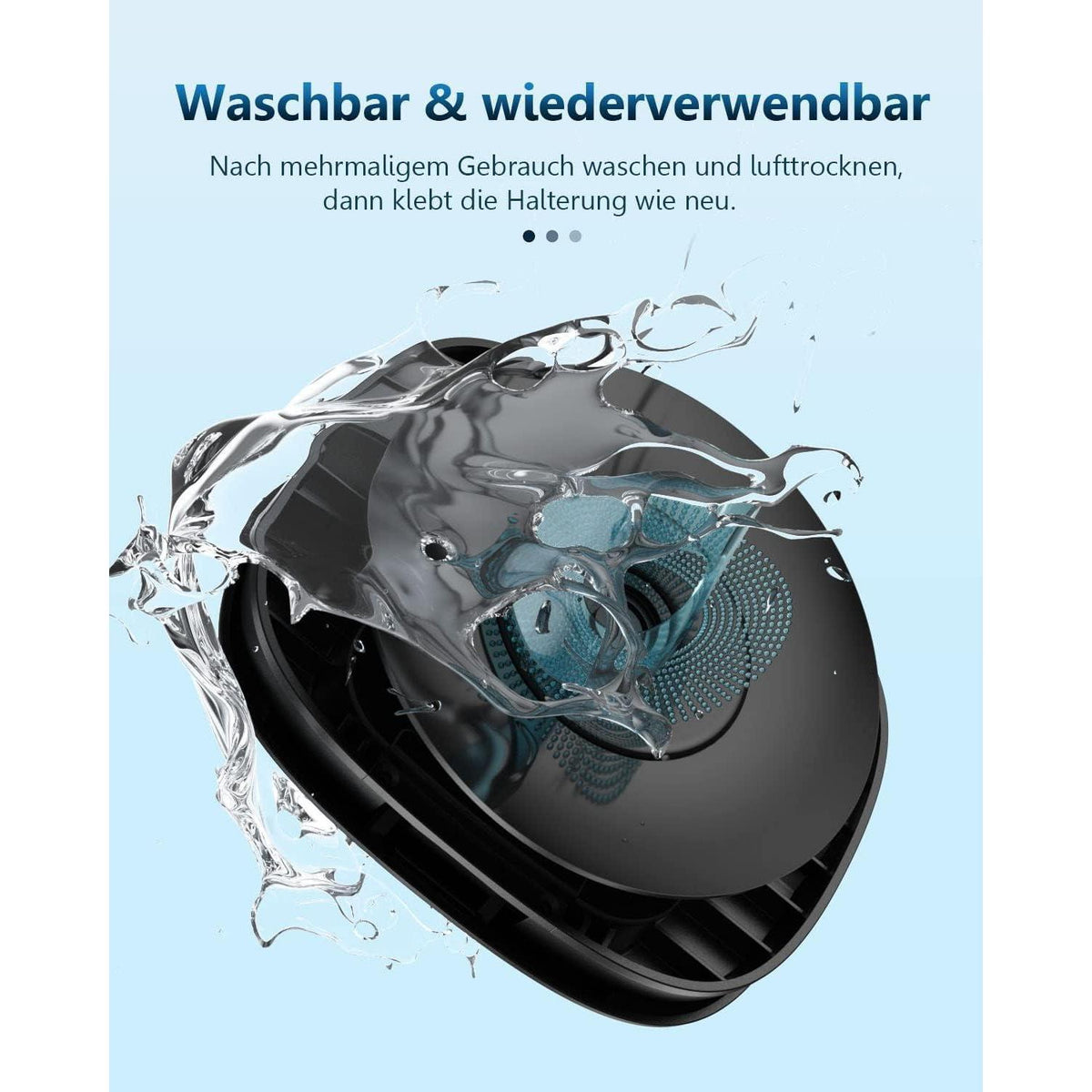 360° Drehbar Handyhalterung Auto mit Klebesockel