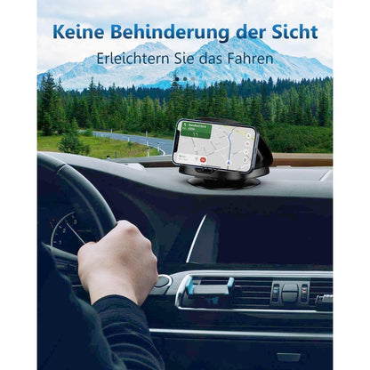 360° Drehbar Handyhalterung Auto mit Klebesockel