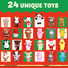 JOYIN 2024 Weihnachts-Adventskalender mit Fingerpuppen für