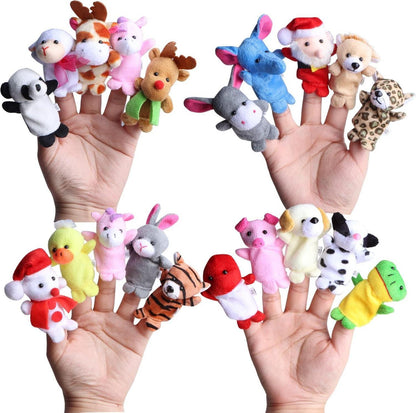 Weihnachts-Adventskalender 2024 Fingerpuppen 24 Tage Mädchen Kinder