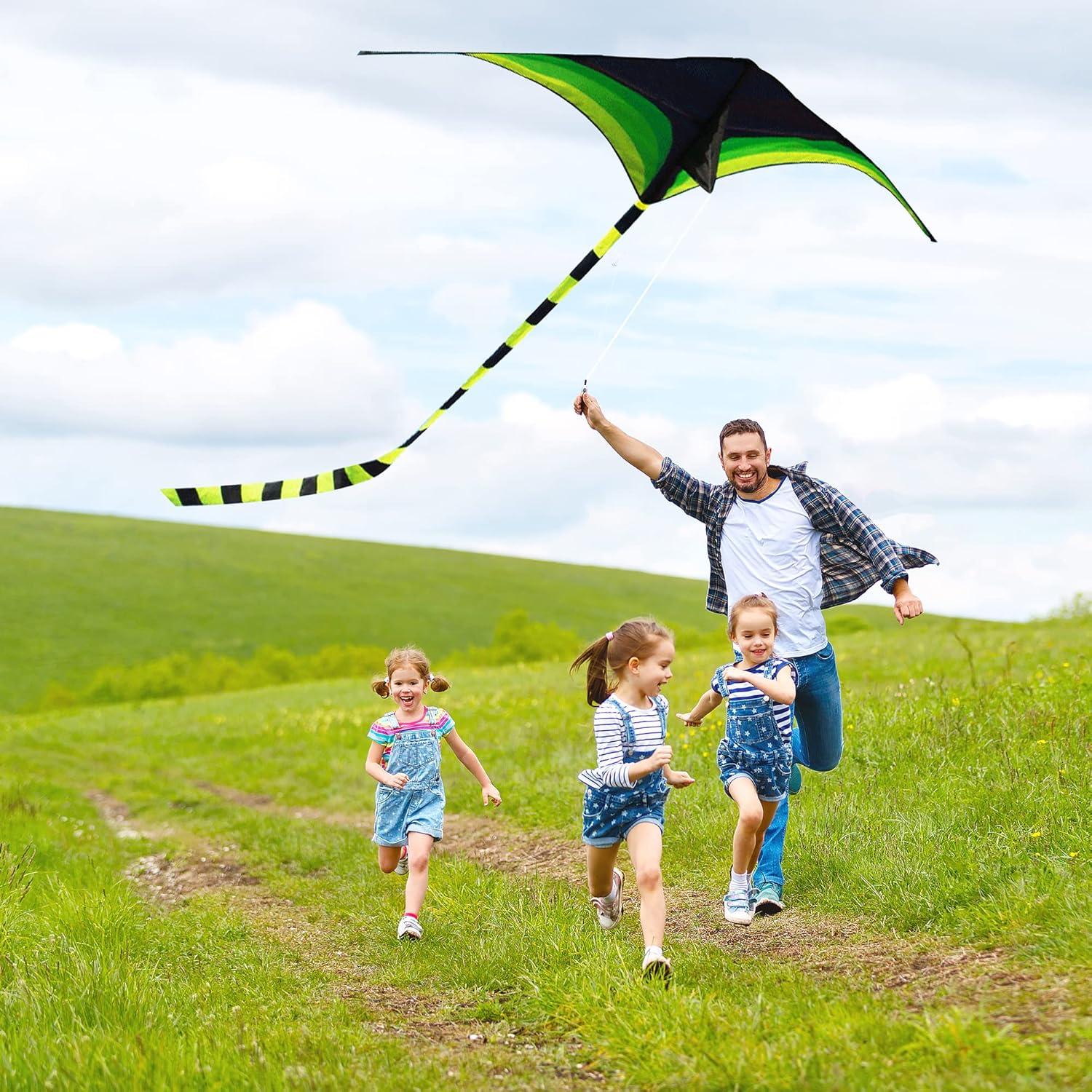 Drachen für Kinder und Erwachsene leichtes Fliegen im Park und am