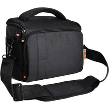 Kameratasche für Spiegelreflexkameras mit Regenschutzschwarz