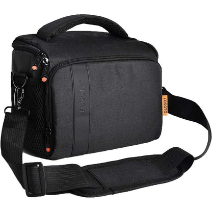 Kameratasche für Spiegelreflexkameras mit Regenschutzschwarz