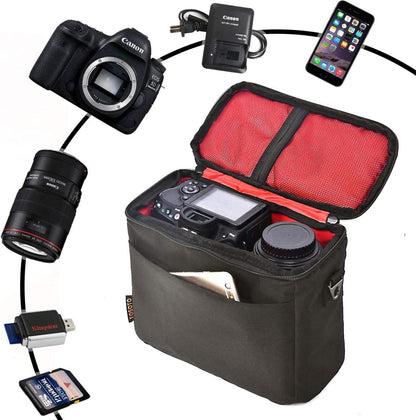 Große DSLR-Kameratasche für Sony Canon Nikon Spiegelreflexkameras