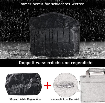 Kameratasche für DSLR Kameras Grau Regenschutz Nikon Canon Sony A6400