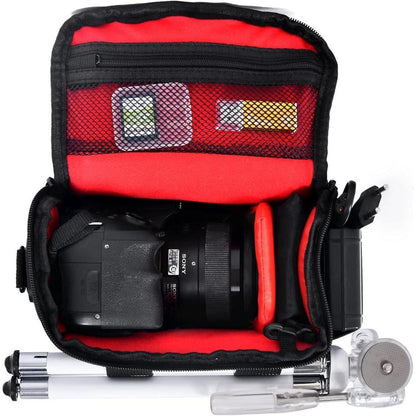 Kameratasche für Spiegelreflexkameras mit Regenschutz und
