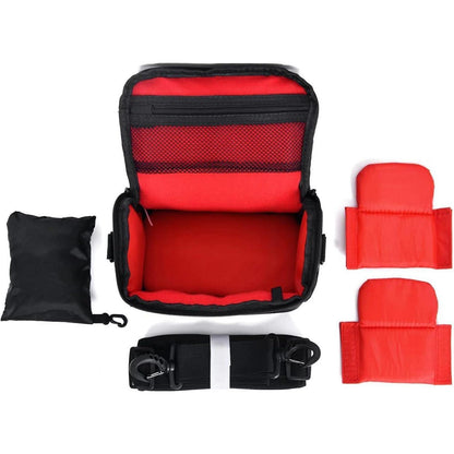 Kameratasche für Spiegelreflexkameras mit Regenschutz und