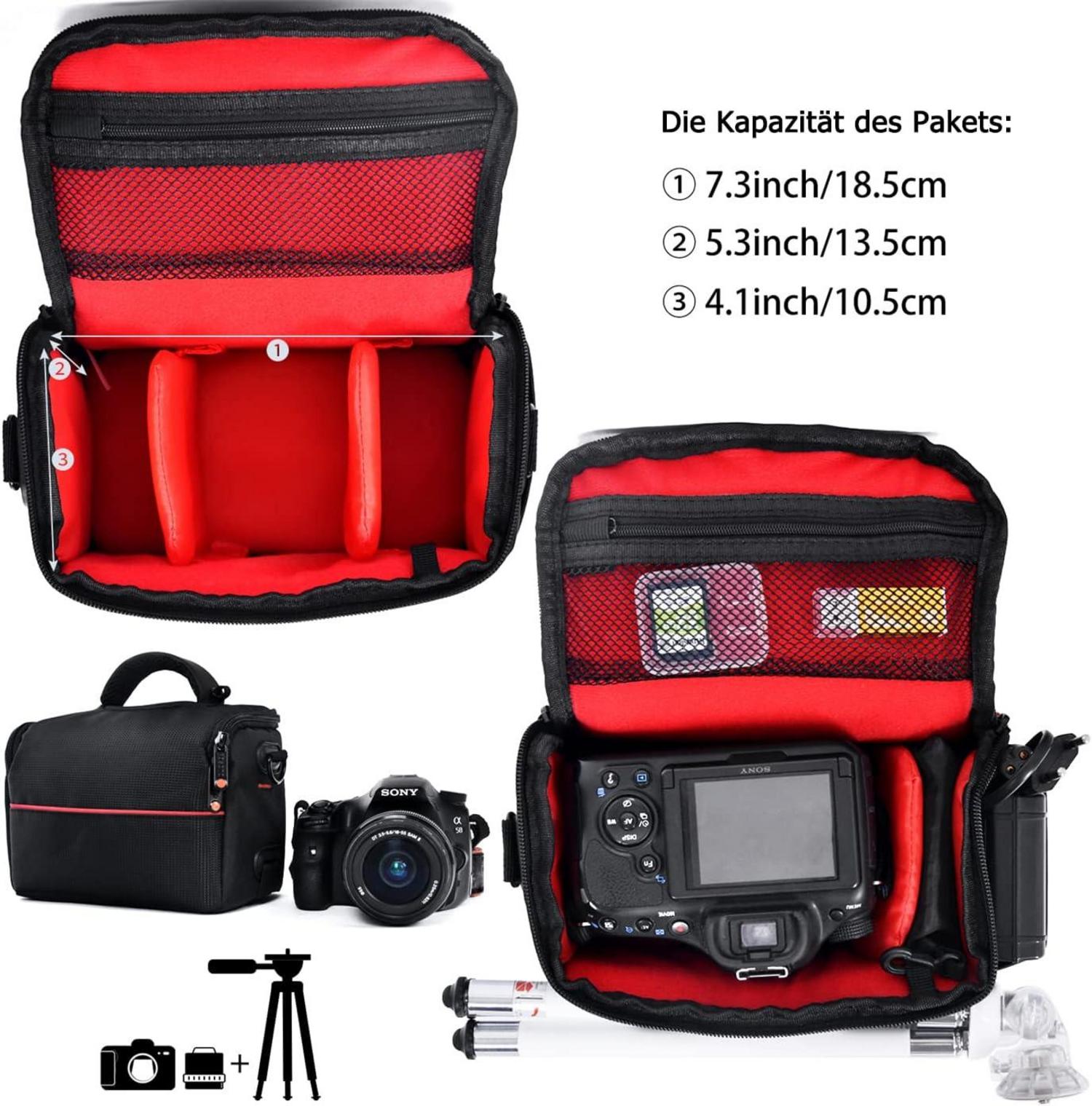 Kameratasche wasserdicht für Spiegelreflexkameras Canon Nikon Sony a6000